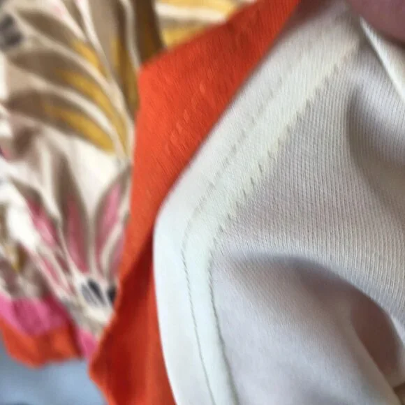 Voy Avara Dress Womens Small Multicolor Puff Sleeve Tiered Boho Festival NEW - Picture 13 of 16